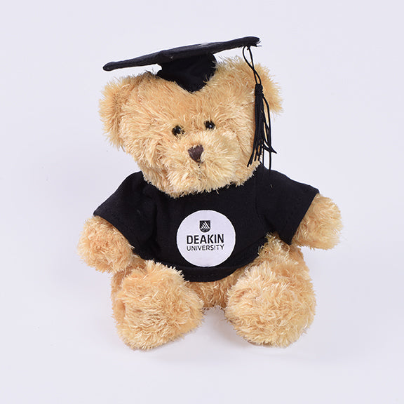 Graduation bear - small Goldie