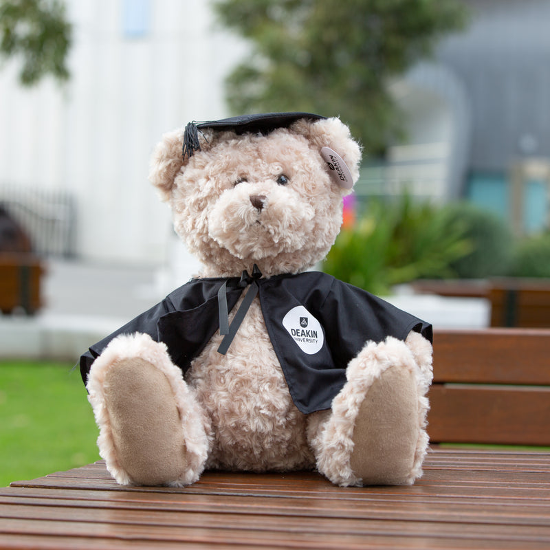 Graduation bear - large Billie