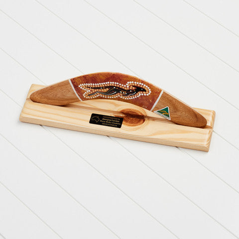 Hand painted boomerang